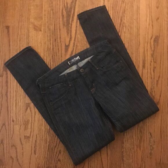 Hudson dark wash skinny stretch jeans 28 - Picture 1 of 8